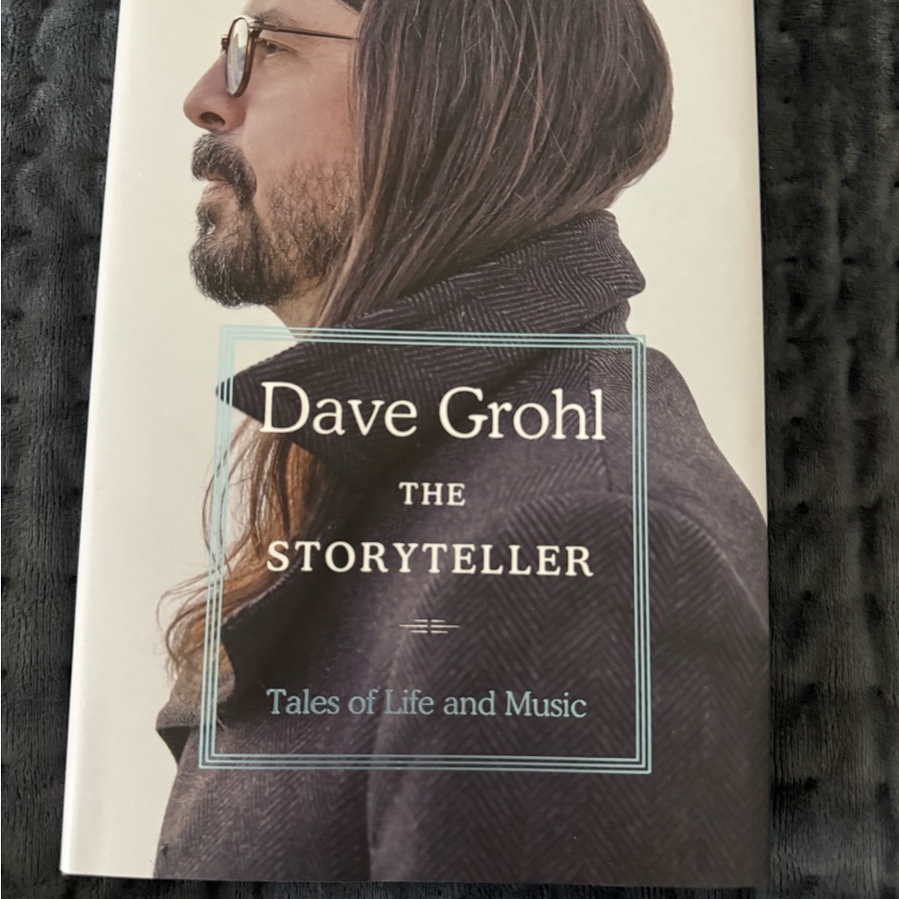 Dave Grohl Hardcover Book The Storyteller